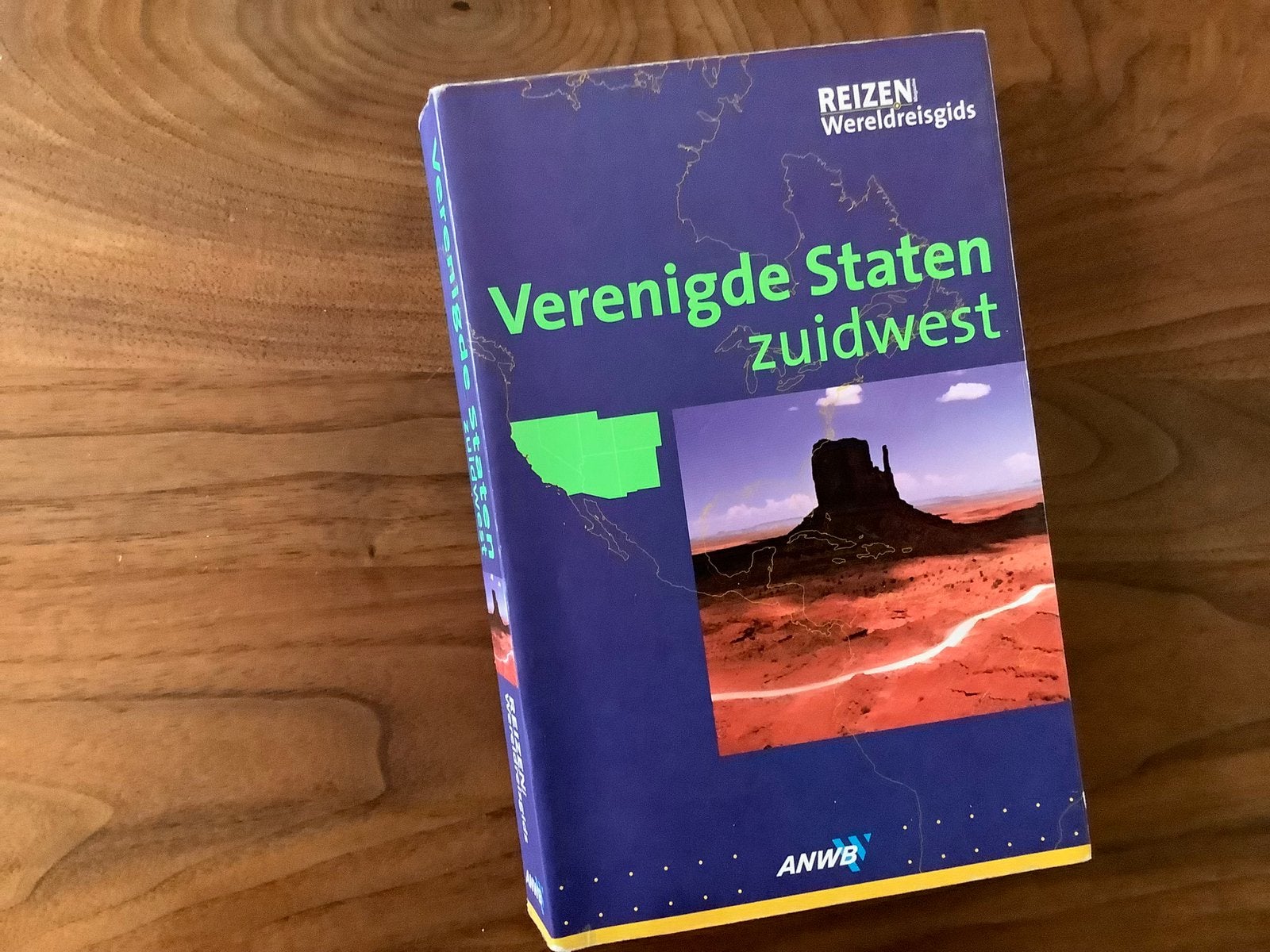 Verenigde Staten ZUID WEST ANWB wereld reisgids 472pg, Boeken, Ophalen of Verzenden, Zo goed als nieuw, Reisgids of -boek, Noord-Amerika