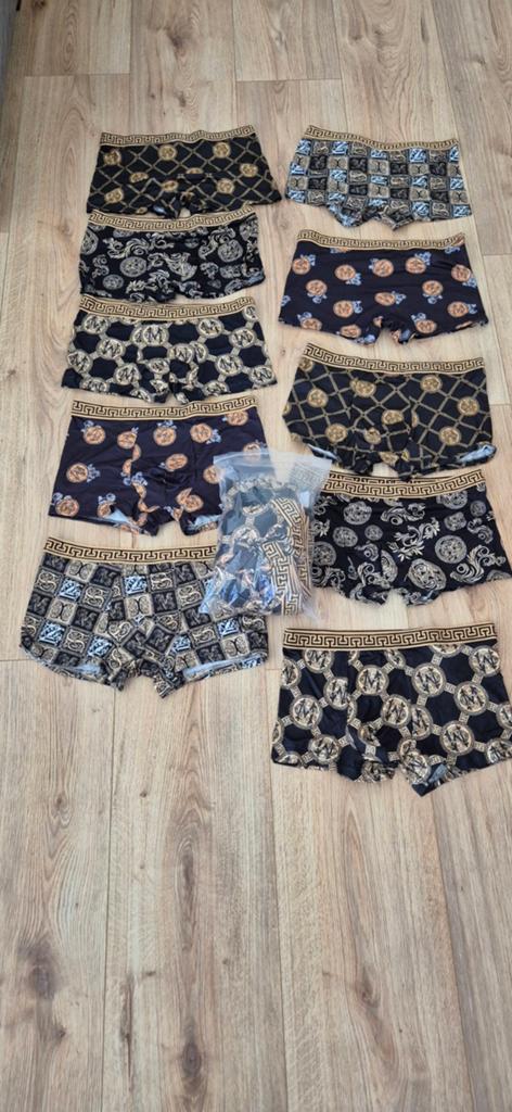 NIEUWE versace look boxershorts goede kwaliteit, Ophalen of Verzenden, Zwart, Boxer