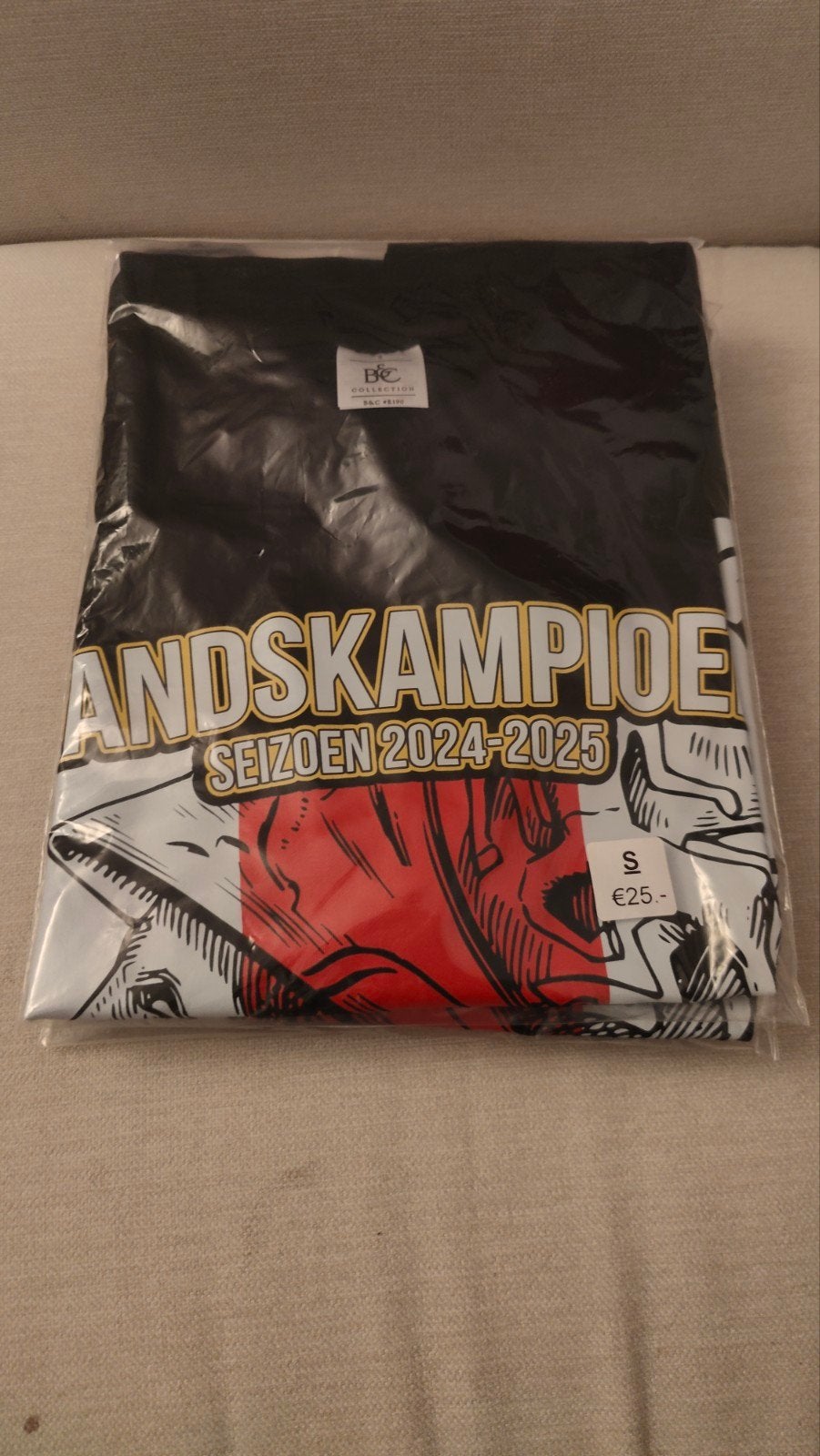 Ajax tshirt, Zwart, Nieuw, Ophalen of Verzenden, Ajax