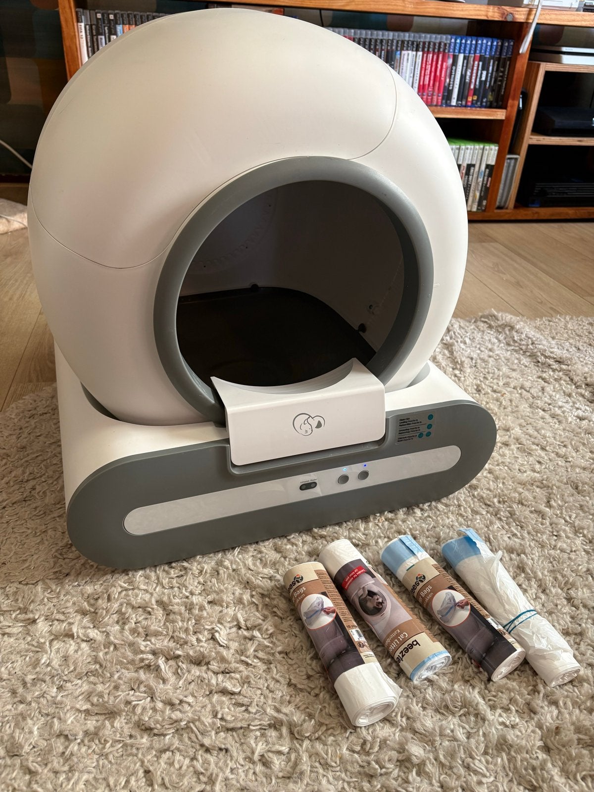 Ti+ smart cat litter robot, Ophalen, Gebruikt