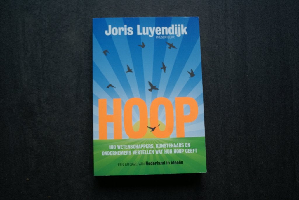 HOOP.. Joris Luyendijk. 100 Wetenschappers, hunstenaars en, Ophalen of Verzenden, Zo goed als nieuw
