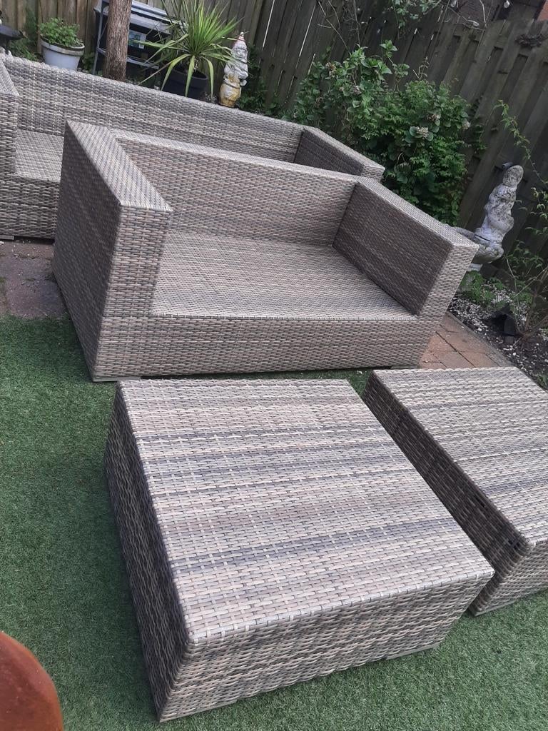 Mooie grote tuinset, Tuin en Terras, Tuinsets en Loungesets, Ophalen, Gebruikt