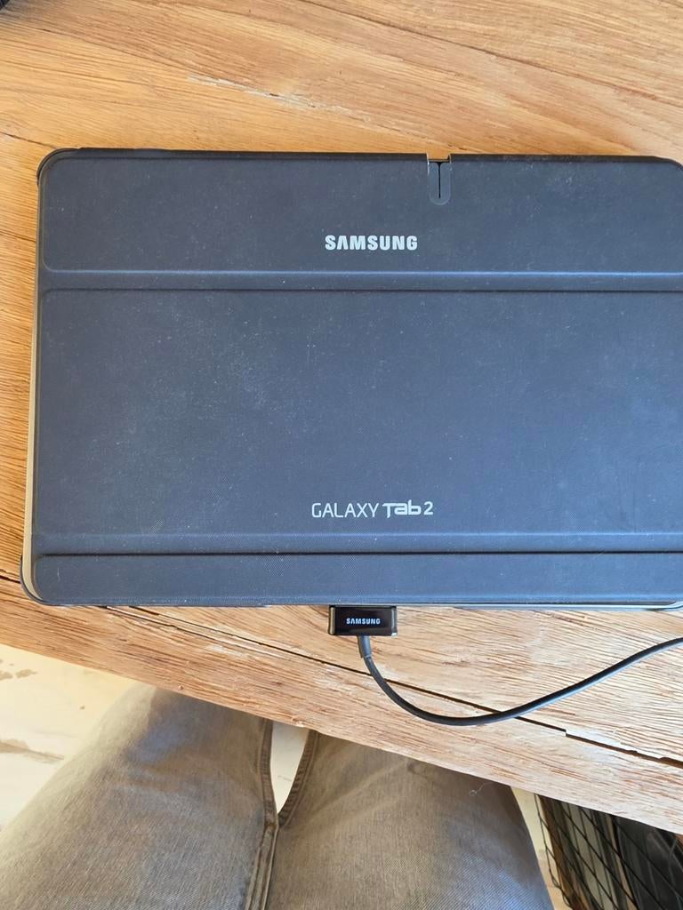 Samsung Galaxy Tab 2 met hoes, Computers en Software, Android Tablets, 10 inch, Gebruikt, Galaxy Tab 2, Ophalen of Verzenden