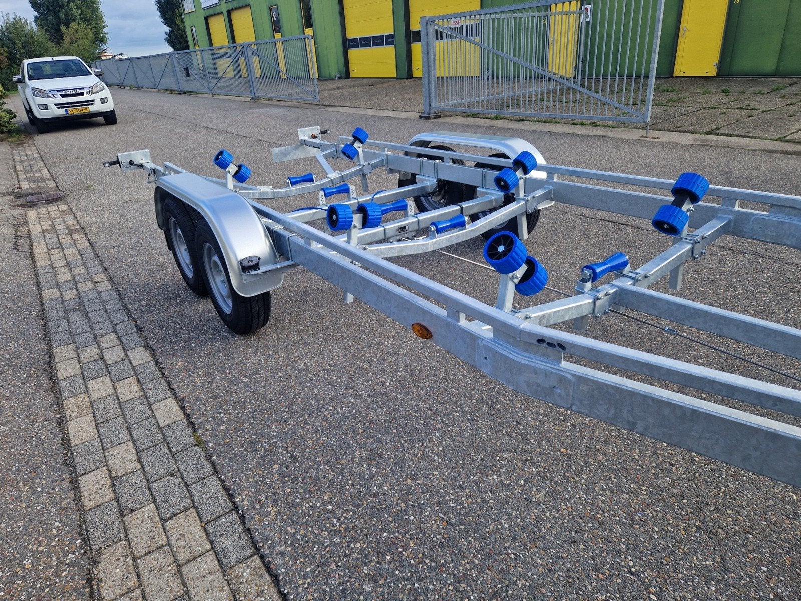 Vlemmix tandemas trailer type 2700/700+ wegklapbare LED, Watersport en Boten, 1500 tot 3000 kg, 6 tot 9 meter, Overige typen, Nieuw