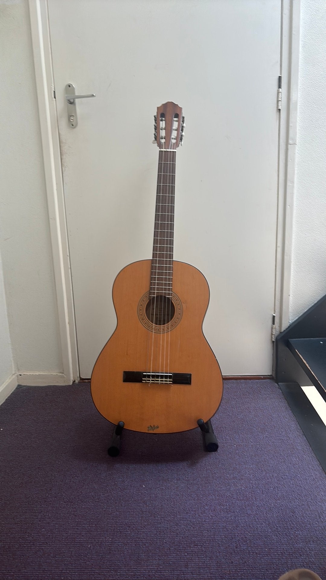 oudere Duitse Höfner / Made in W. Germany, Ophalen, Gebruikt, Klassieke of Spaanse gitaar, Met koffer