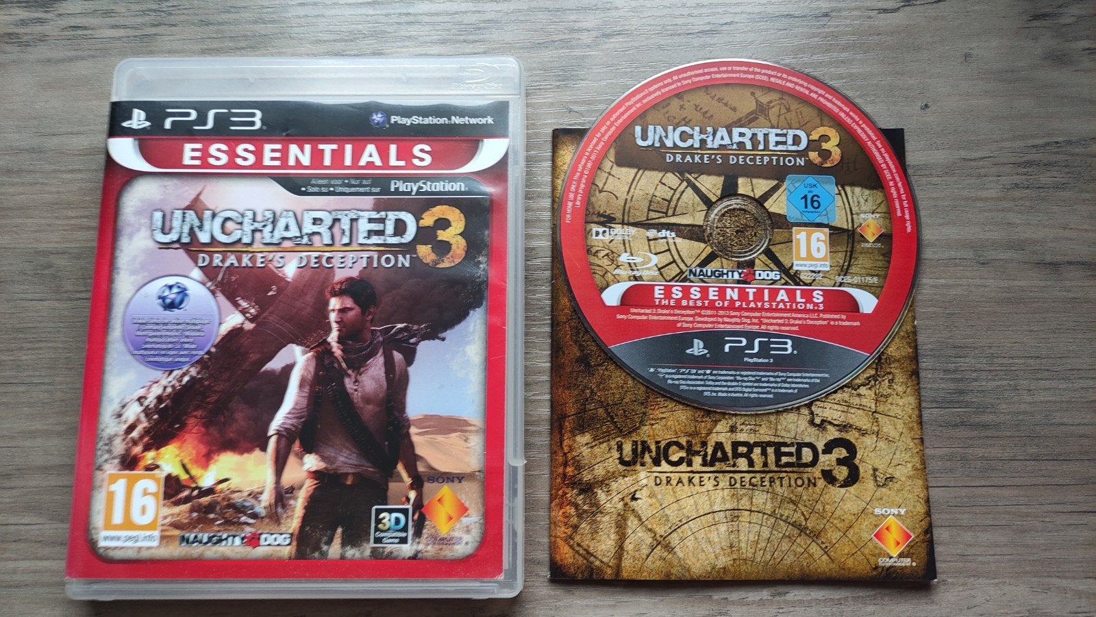 Uncharted 3 Drake's deception Playstation 3 game, Avontuur en Actie, Ophalen of Verzenden, Zo goed als nieuw, 3 spelers of meer