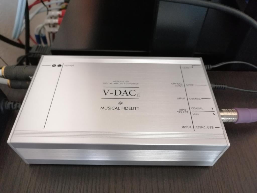 Musical Fidelity V-Dac II digitaal analoog converter dac, Ophalen of Verzenden, Zo goed als nieuw