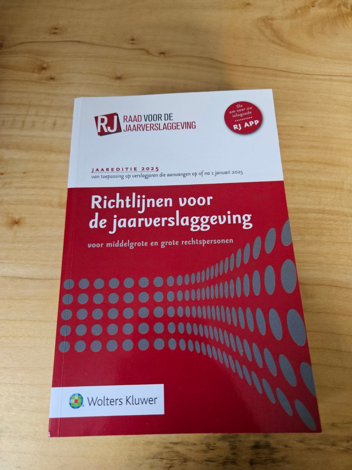RJ Richtlijnen Jaarverslaggeving 2025 - Zo goed als nieuw, Boeken, Raad voor de Jaarverslaggeving, Zo goed als nieuw, Gamma, HBO