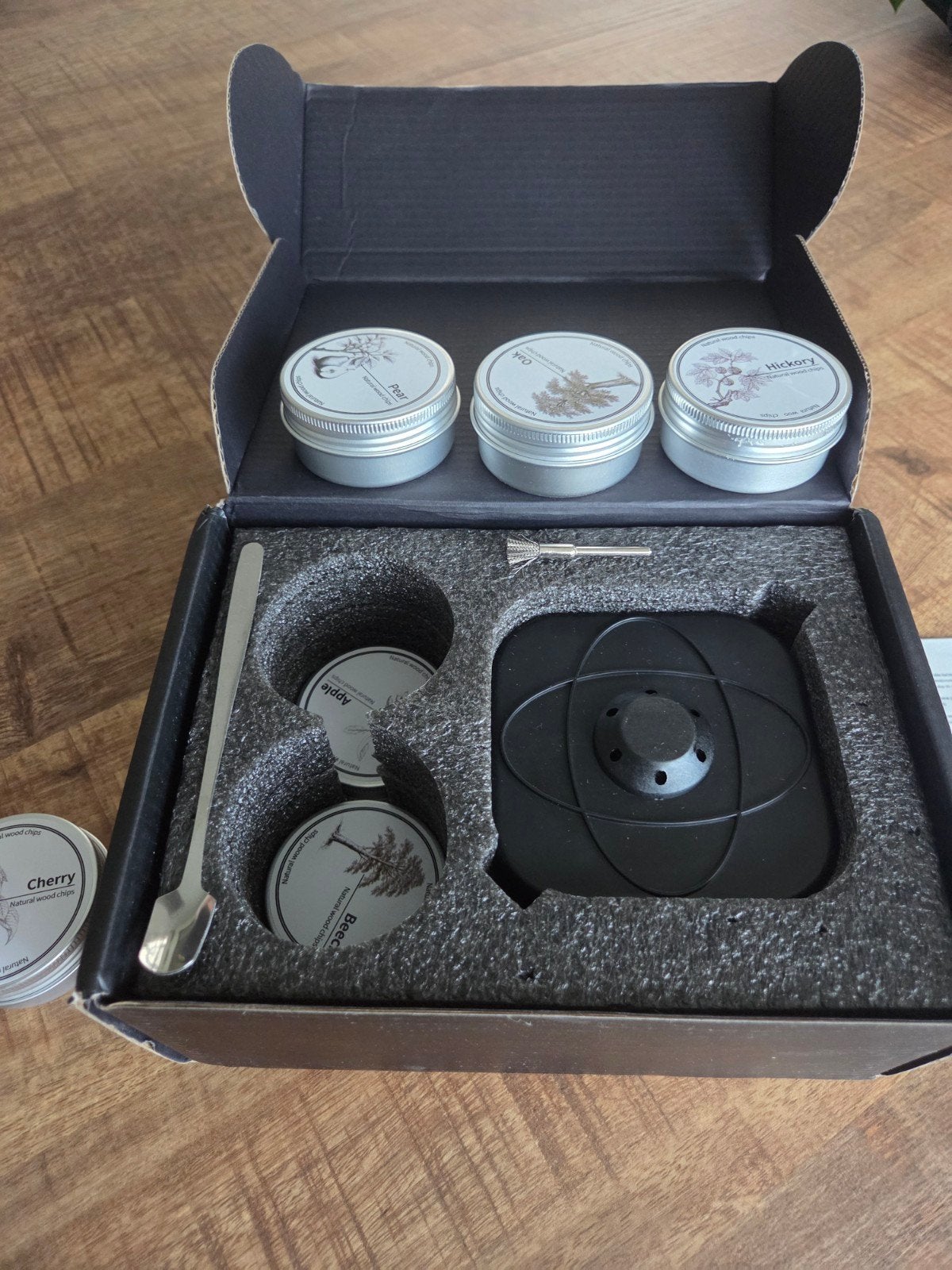 Elektrische Whisky Smoker Set Compleet met Houtsnippers, Ophalen