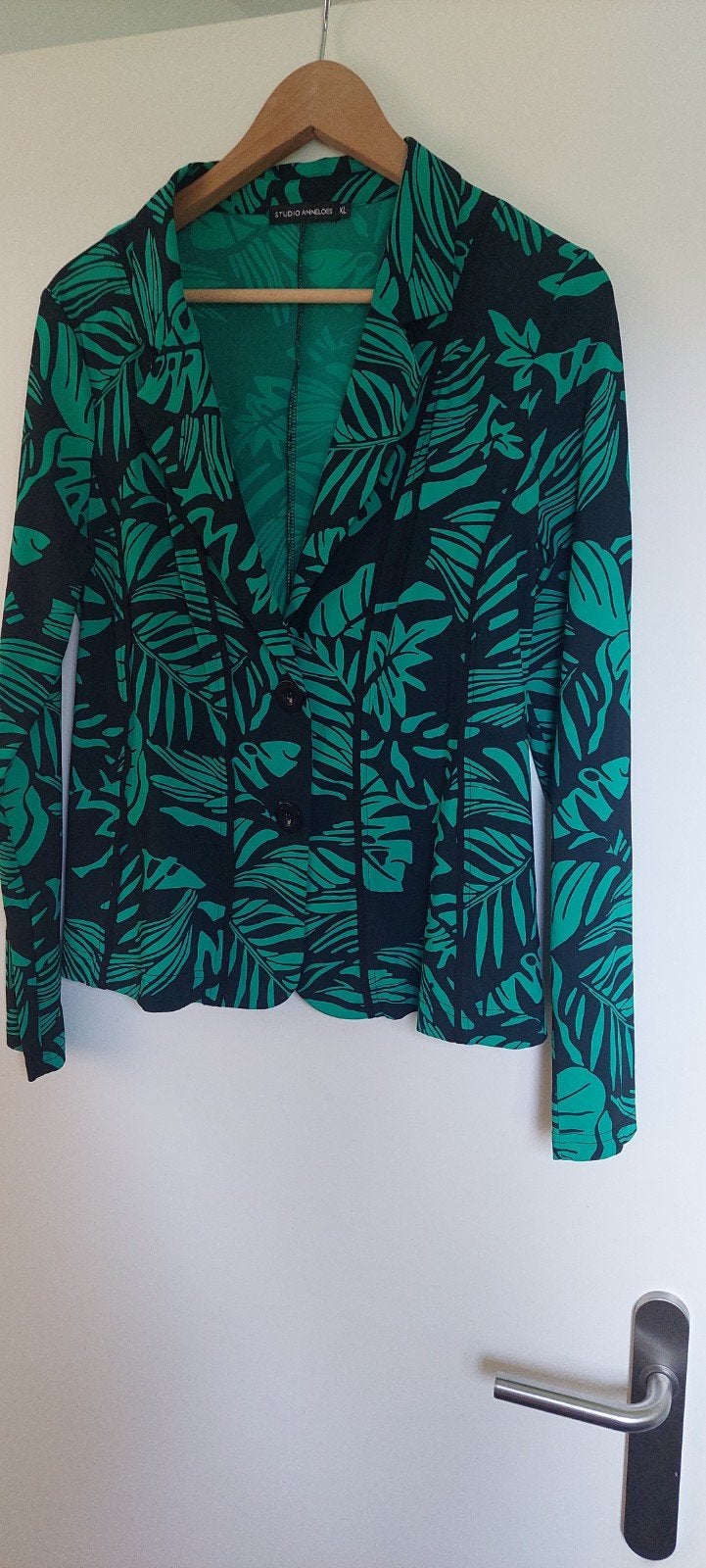 Studio Anneloes Blazer maat XL., Ophalen of Verzenden, Zo goed als nieuw, Maat 46/48 (XL) of groter, Blauw