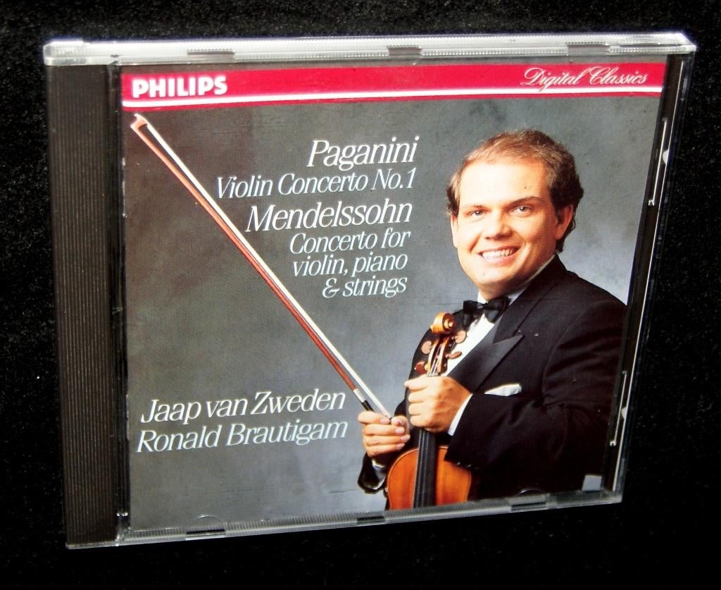 Paganini - Violin Concerto No. 1 - Mendelssohn, Concerto For, Verzenden, Classicisme, Zo goed als nieuw, Overige typen
