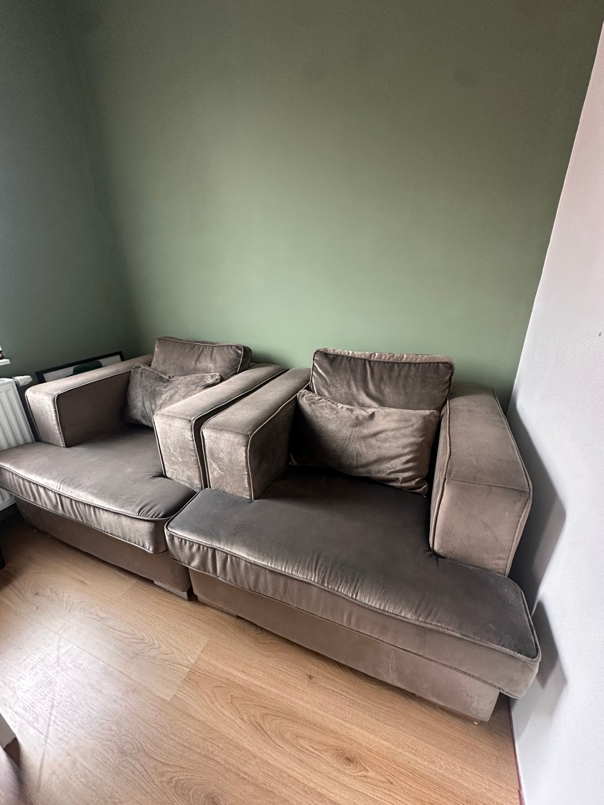 Love seat 2x, Ophalen, Zo goed als nieuw