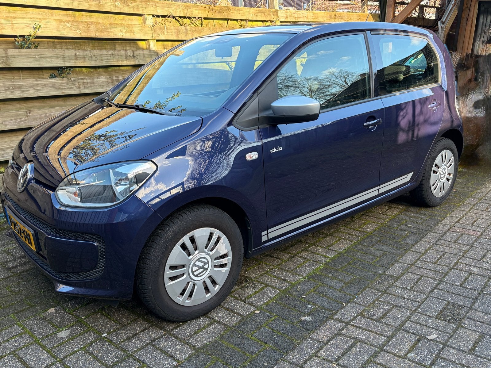 Volkswagen up! 1.0 55KW/75PK 5-DRS 2016 Blauw, Auto's, Volkswagen, 74 pk, Up!, Bedrijf, Handgeschakeld