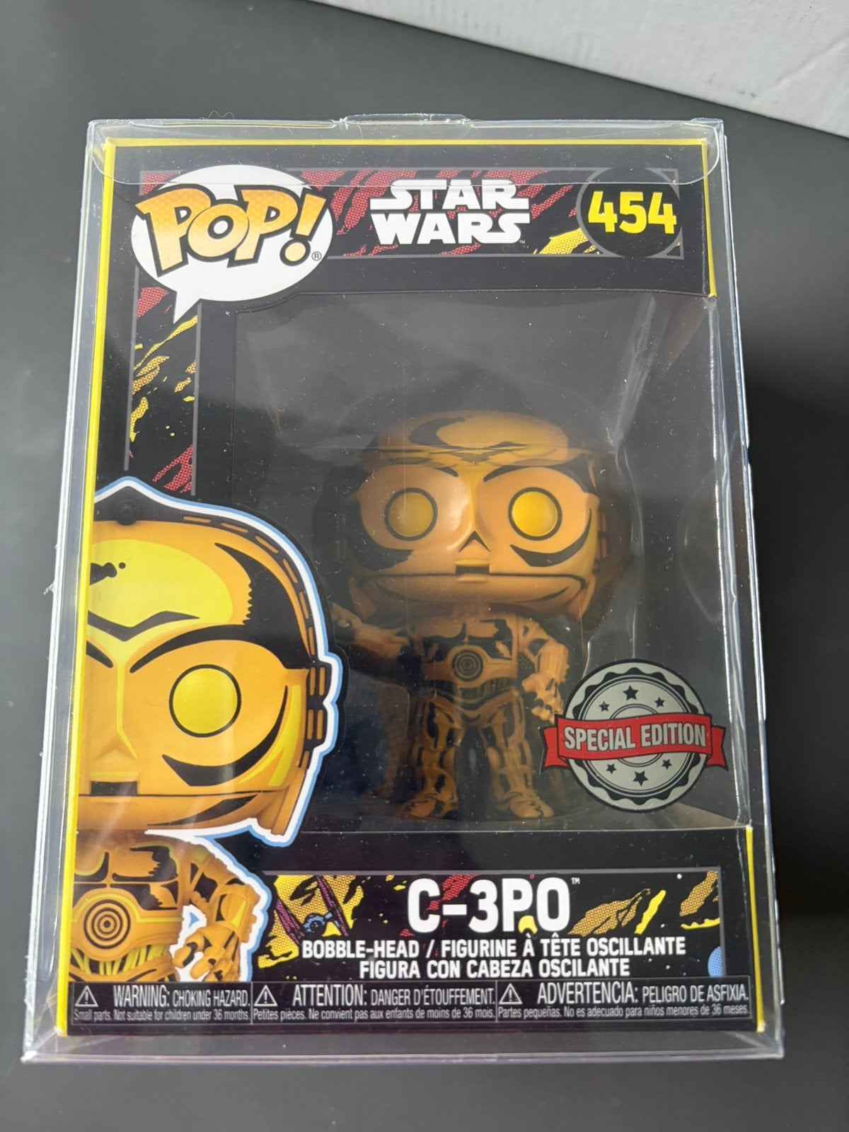 Funko Pop Star Wars C-3PO 454 Special Edition, Ophalen of Verzenden, Zo goed als nieuw