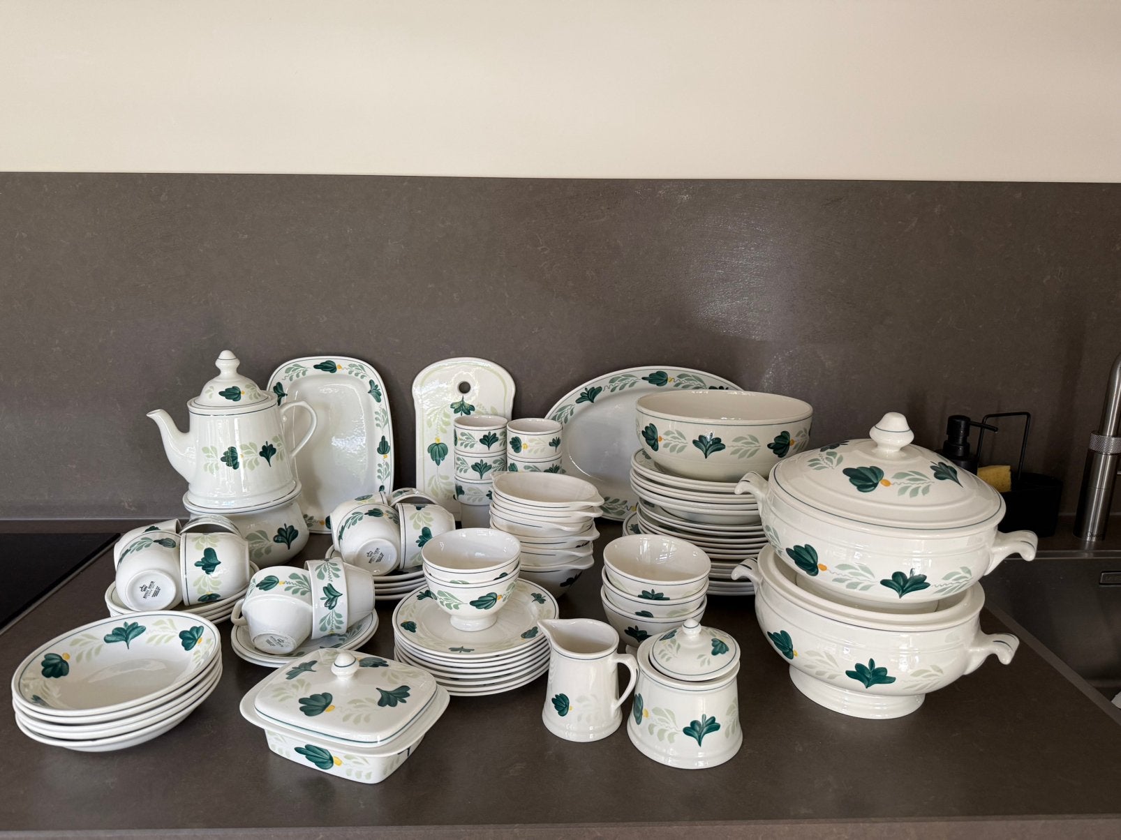 Servies Boerenbont Aquarelle Royal Boch, Ophalen