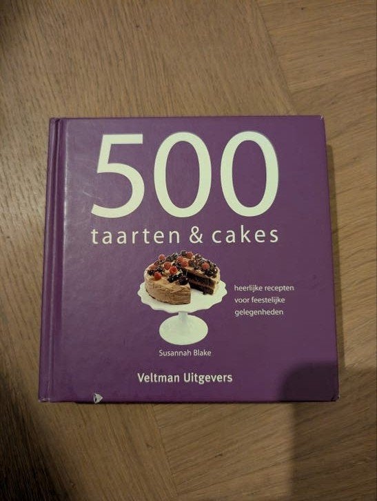 500 Taarten & Cakes, Ophalen of Verzenden, Gelezen, Susannah Blake, Taart, Gebak en Desserts