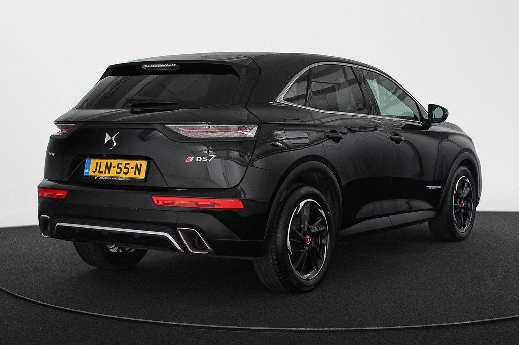 DS 7 Crossback E-Tense Performance Line 225 SOH 97% Stoelver, Auto's, DS, Euro 6, 4 cilinders, Zwart, Plug-in hybride