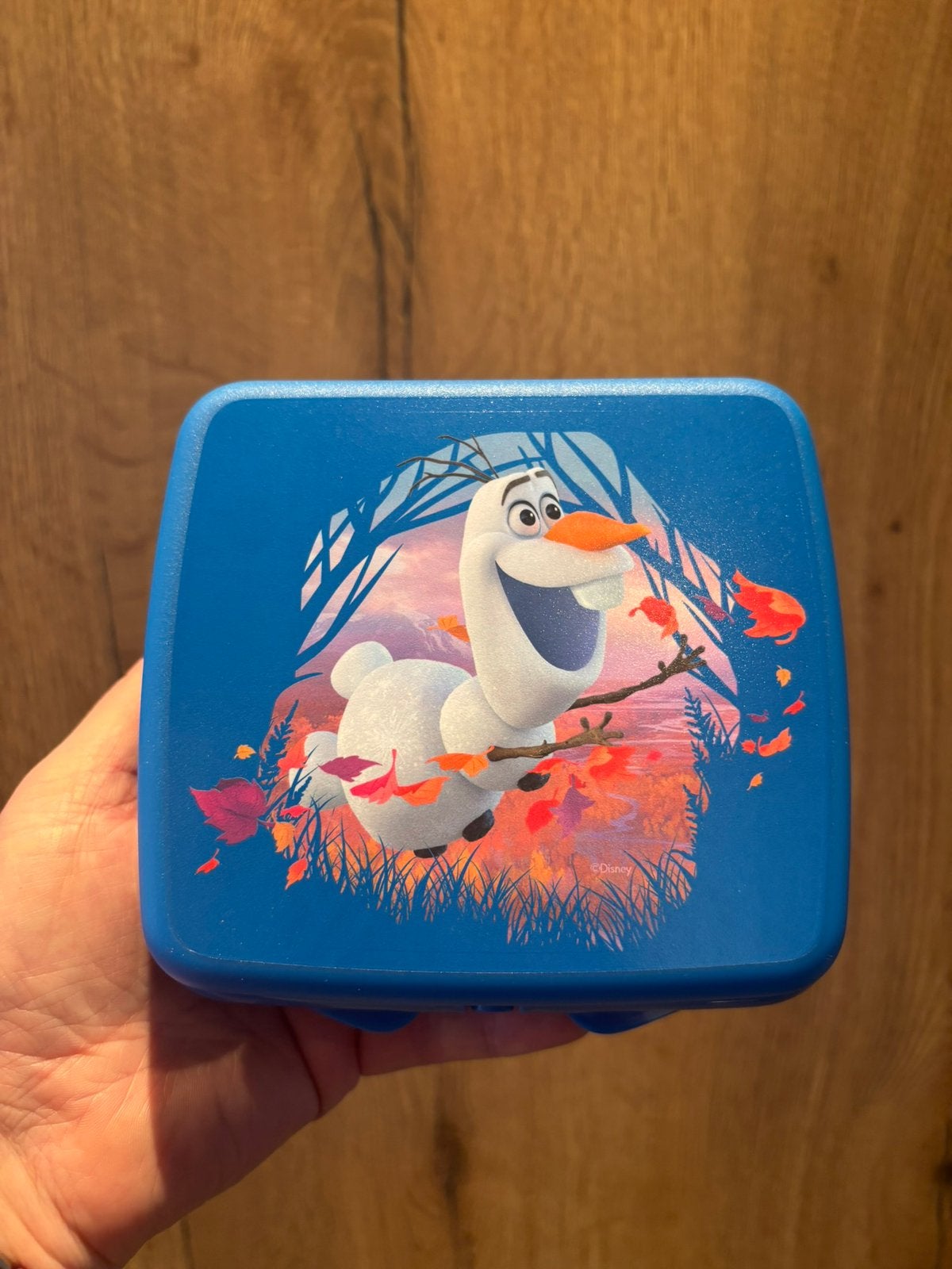 Nieuwe tupperware broodtrommel olaf, Ophalen of Verzenden, Nieuw, Blauw, Overige typen