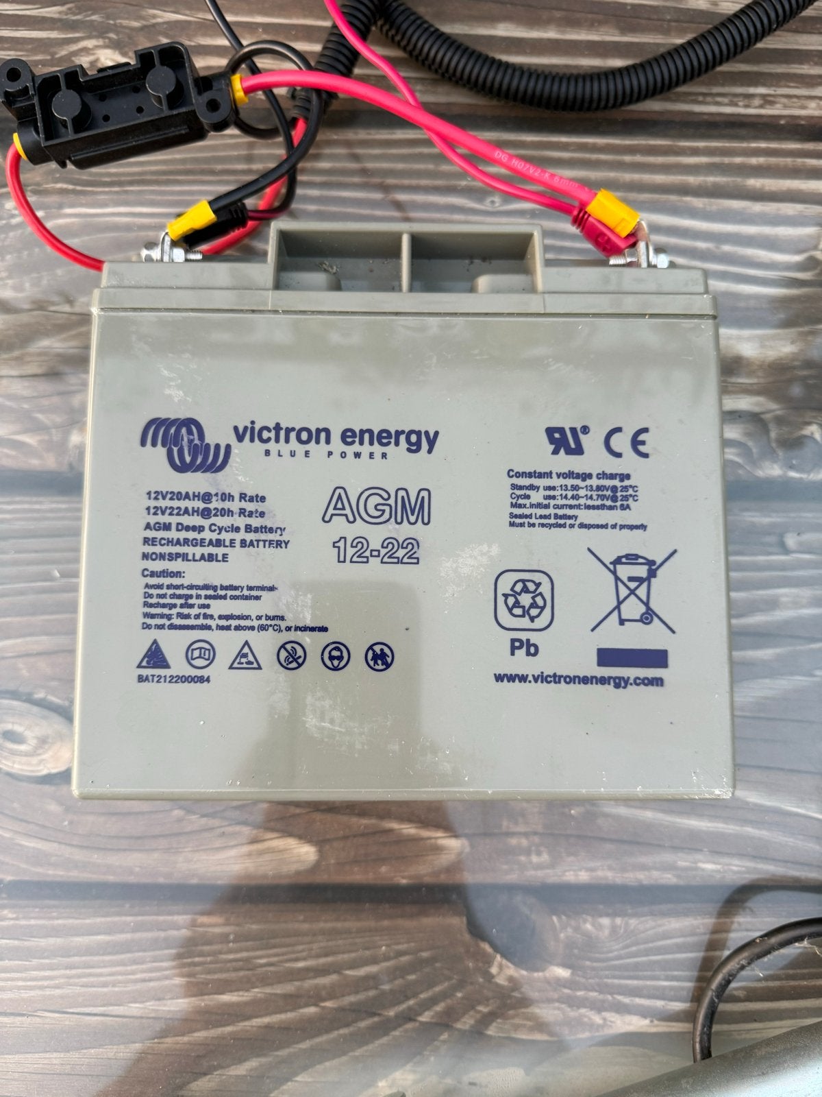 Novawinch Mini-Mover 6000 met Victron Energy accu & Lader, Ophalen, Zo goed als nieuw