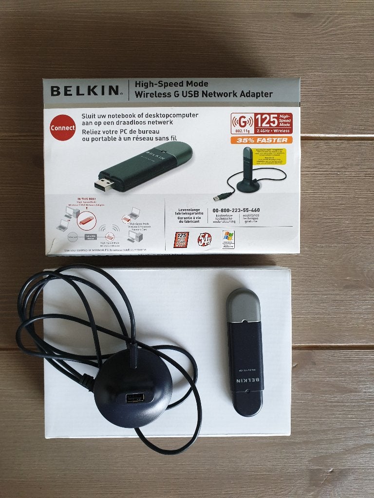 Belkin Wireless G USB Network Adapter (F5D7051), Ophalen, Gebruikt, Belkin