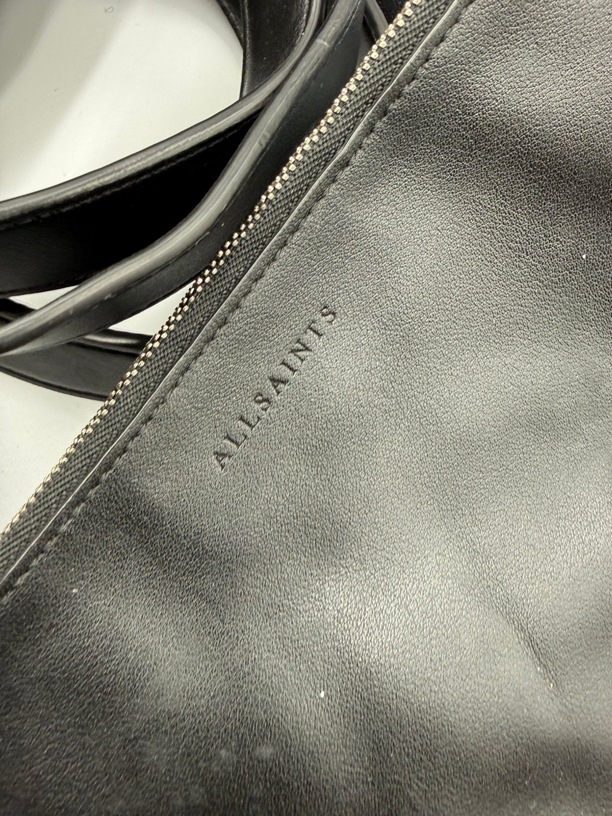 AllSaints Handtas Goud/Zwart, Gebruikt, Overige kleuren, Verzenden, .