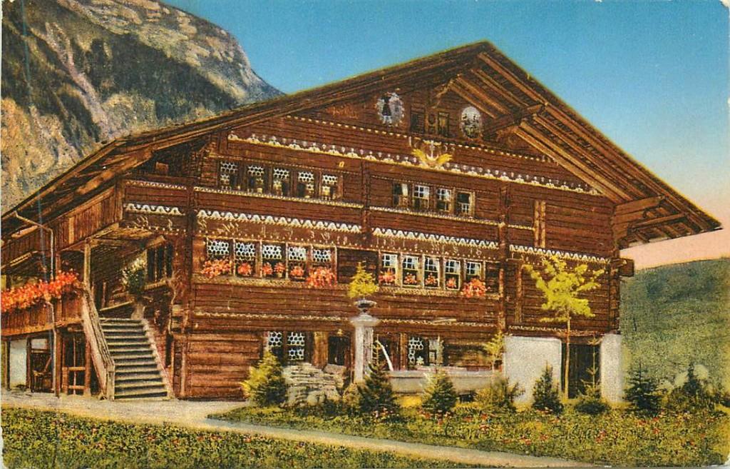 381-273-023 Kandersteg Ruedihaus, Verzenden, Voor 1920, Overig Europa