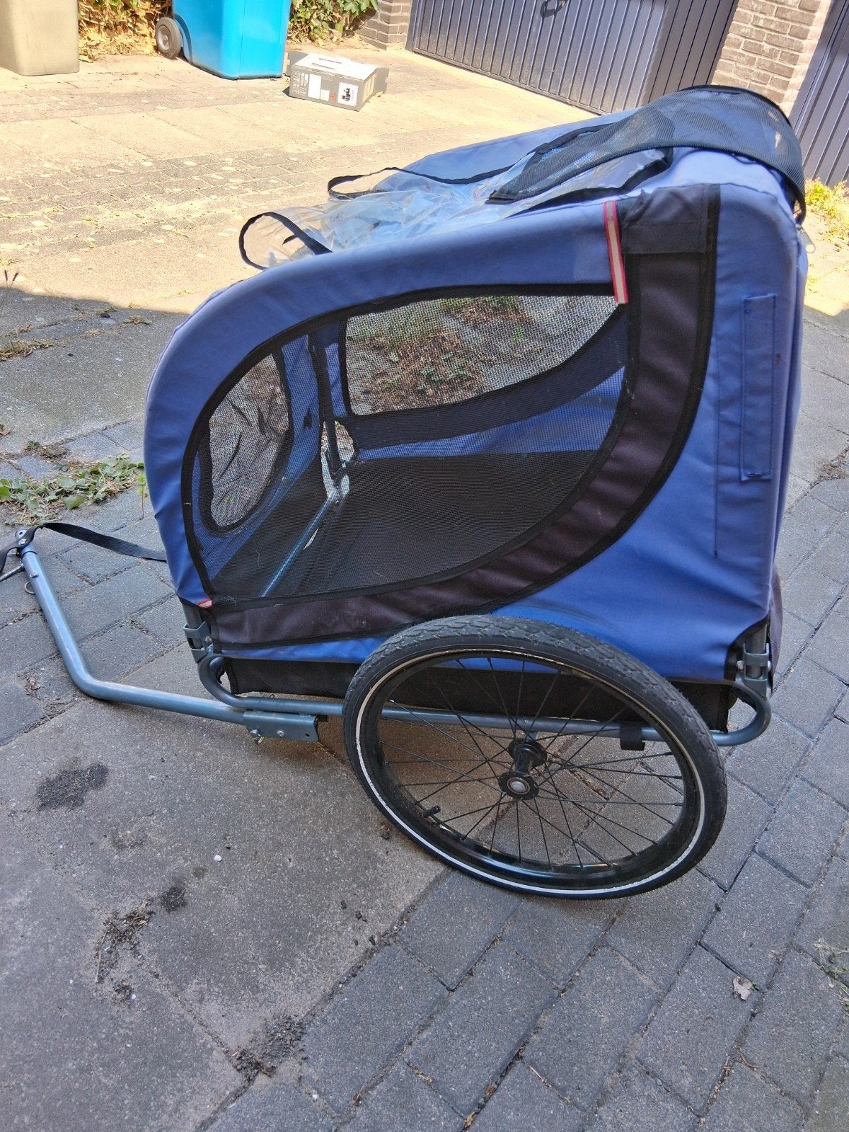 hondenfietskar tot 40kg, Ophalen, Gebruikt, Opvouwbaar, 20 tot 40 kg