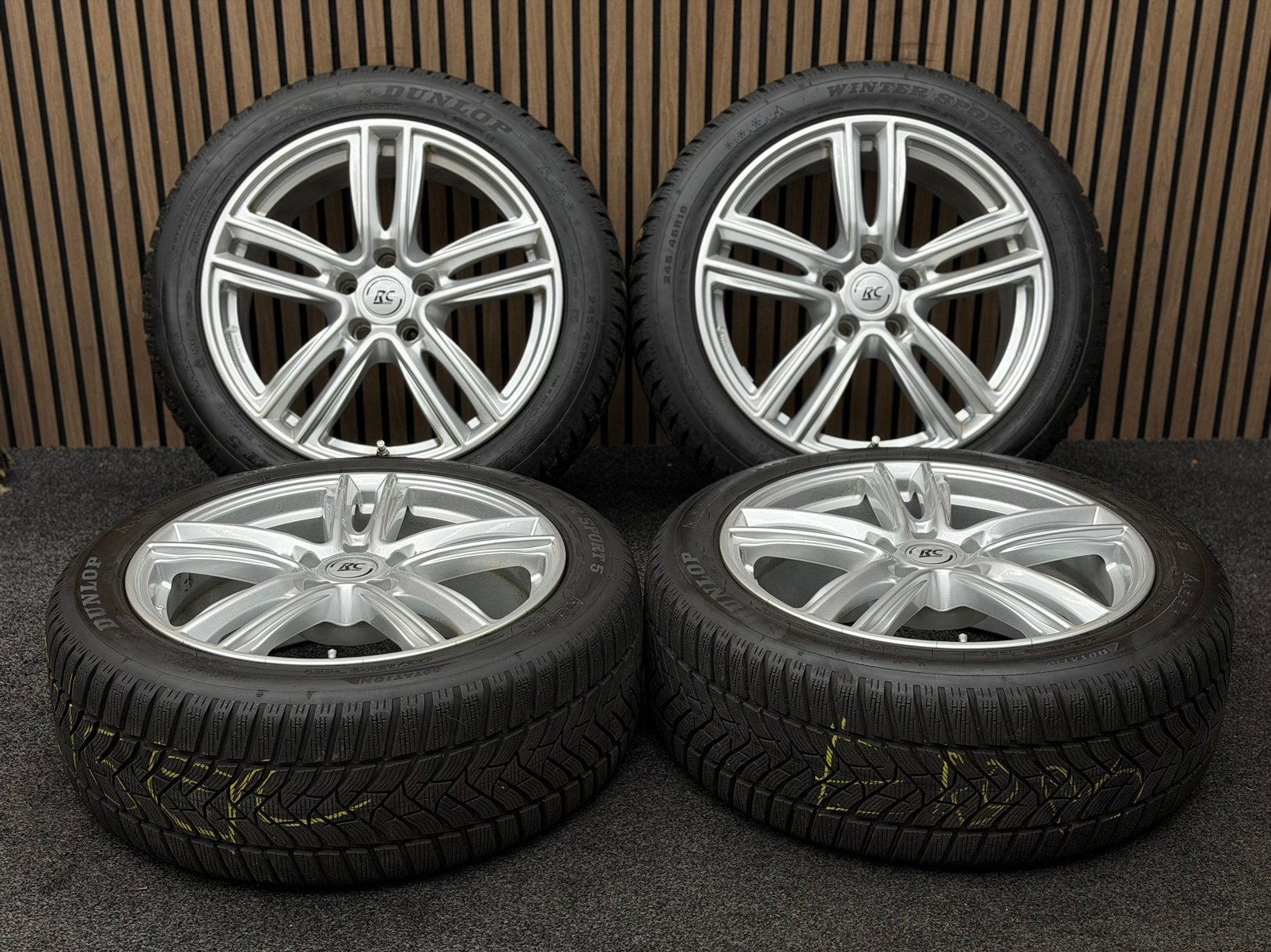 18 inch RC Design RC27 - Formentor Arteon 5x112 ET40 Dunlop, Ophalen, 18 inch, 245 mm, .