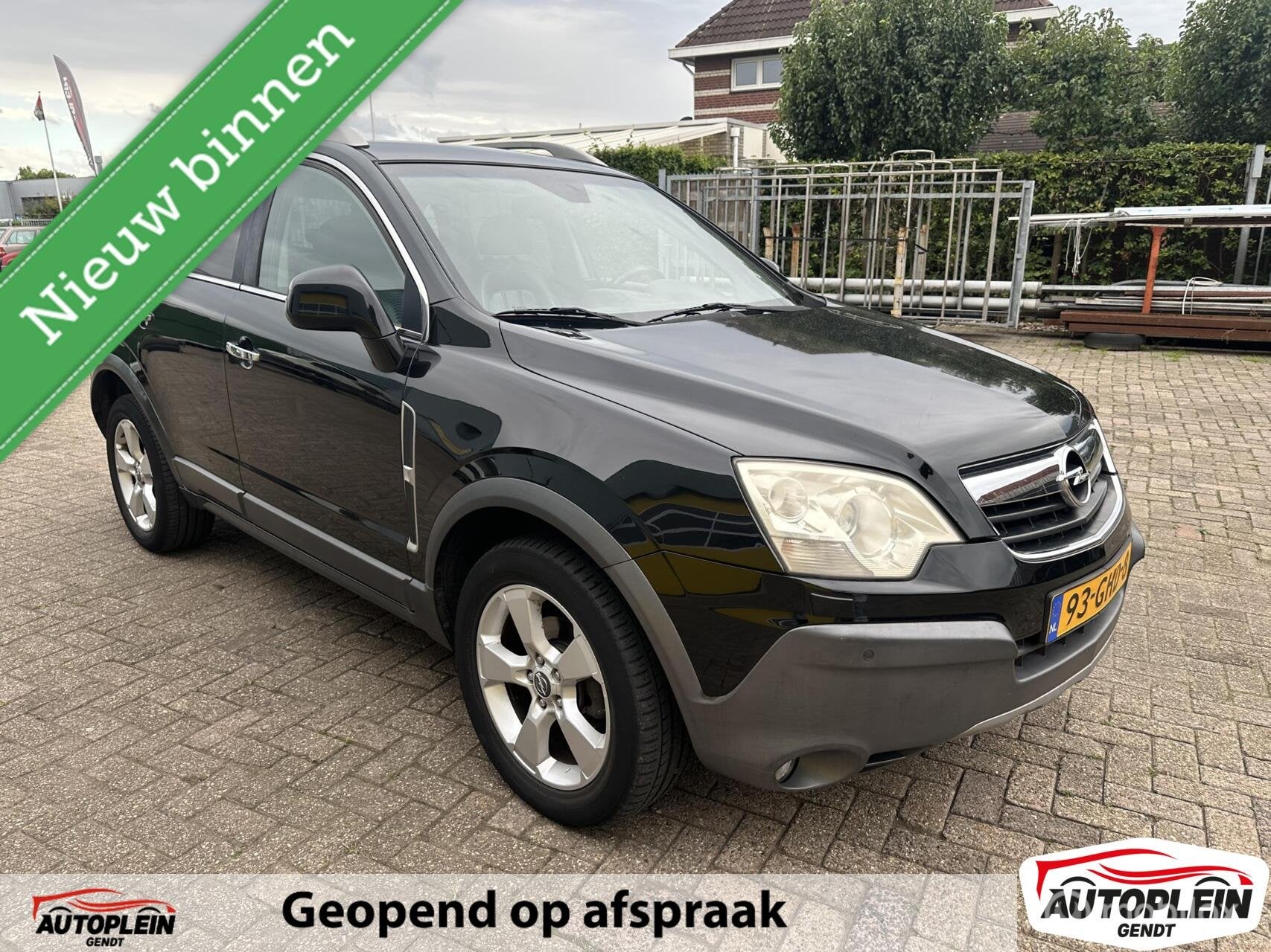 Opel Antara 2.4-16V Cosmo KOOPJE!, Auto's, Opel, Gebruikt, 4 cilinders, Zwart, Bedrijf