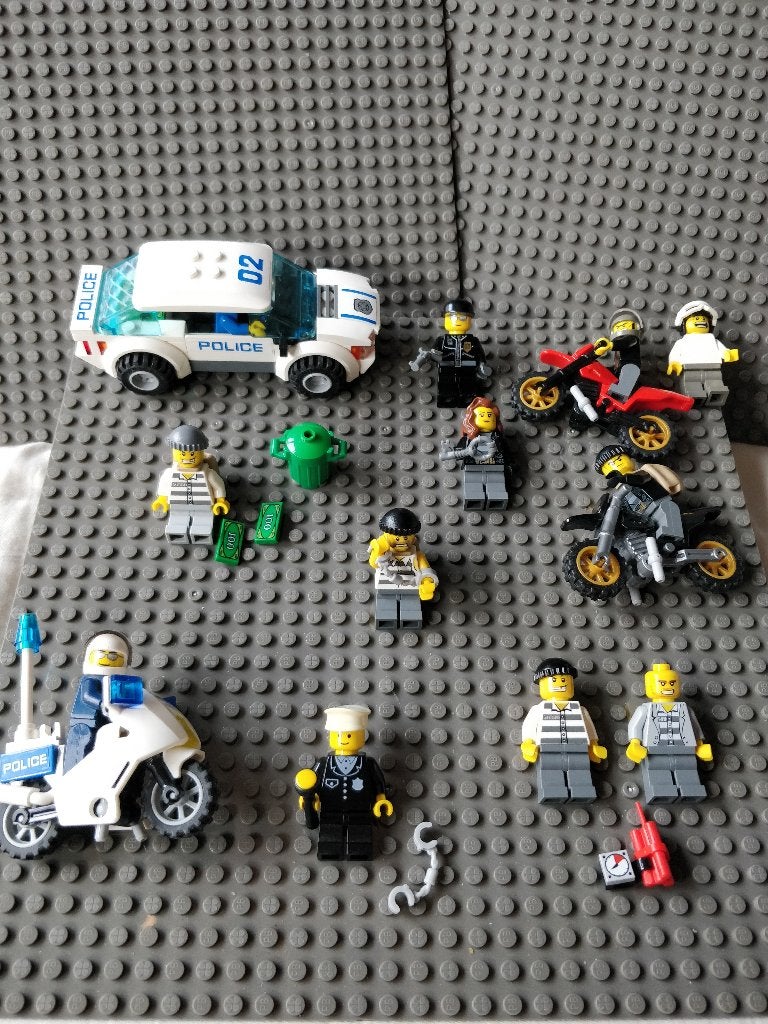 policie set motor heist., City, Lego, Inclusief minifiguren, Ophalen of Verzenden
