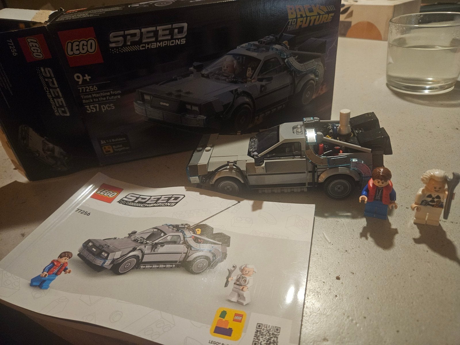 lego speed champions 77256 back to the future, Ophalen of Verzenden, Zo goed als nieuw