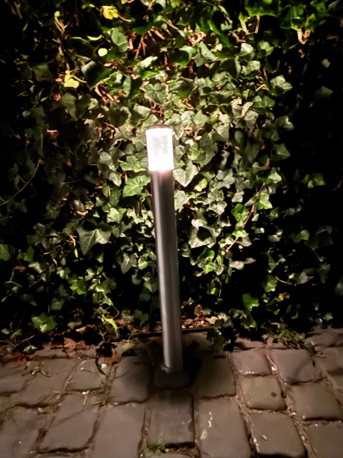In-lite LIV buitenlamp - RVS - NIEUW - 70% KORTING, Verzenden, Minder dan 50 watt, Staande lamp, Aluminium