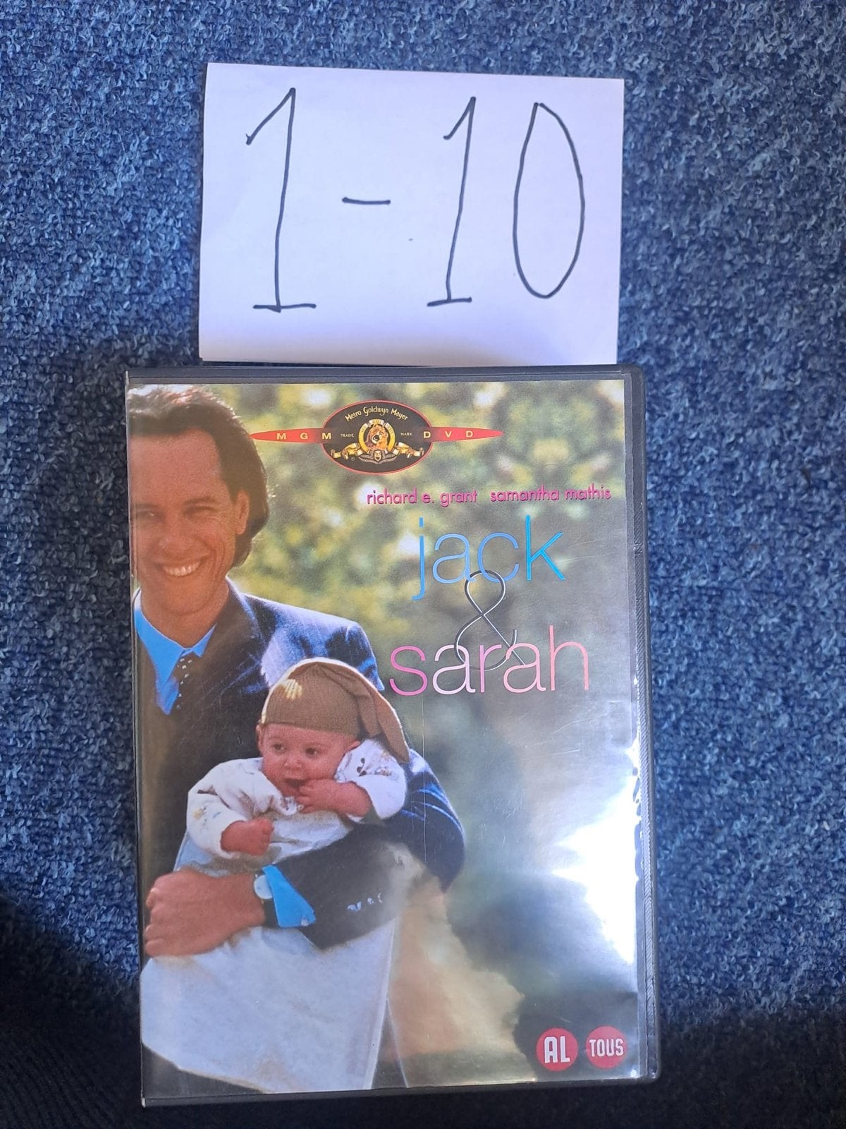 Jack & Sarah DVD - Romantische komedie, Alle leeftijden, Ophalen of Verzenden, Zo goed als nieuw, Romantische komedie