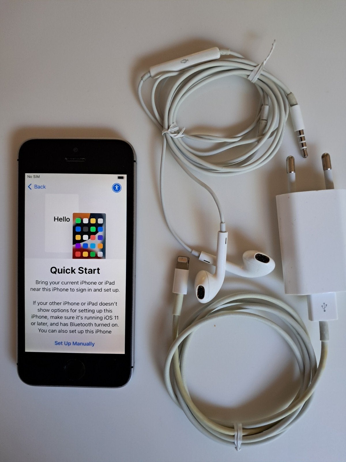 Apple iPhone SE zwart, Telecommunicatie, Mobiele telefoons | Apple iPhone, Gebruikt, Zwart, Ophalen of Verzenden, 100 %