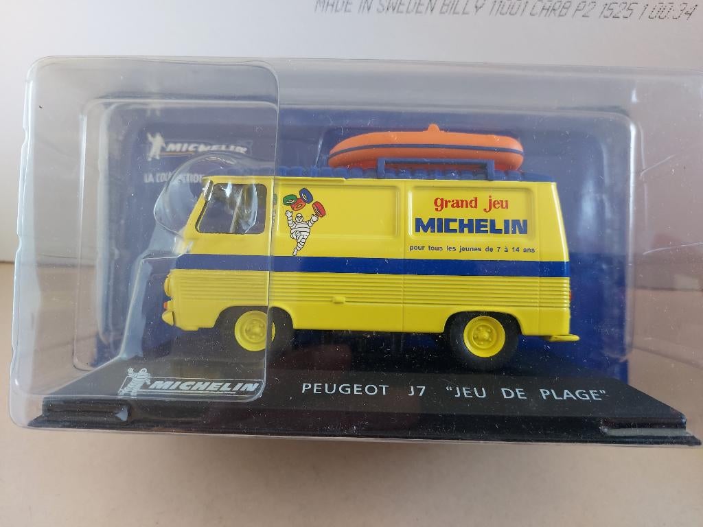 Peugeot J7 1/43 editions Altaya Michelin, Verzenden, Nieuw, Auto, Overige merken