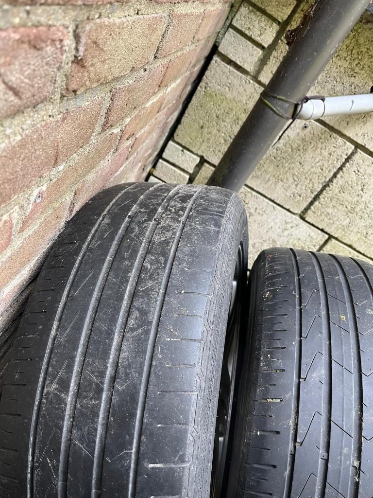 Zomerbanden&Velgen Volvo V70/S60 t/m '07 & V70 t/m '14, Auto-onderdelen, Banden en Velgen, Ophalen, Gebruikt, 16 inch, Banden en Velgen