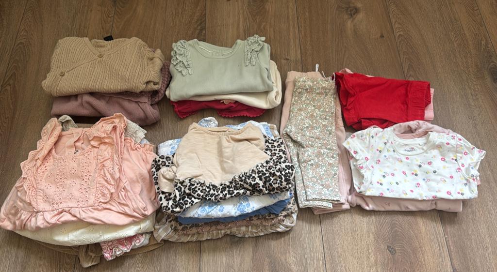 Set meisjes kleding maat 68, Ophalen of Verzenden, Zo goed als nieuw, Maat 68