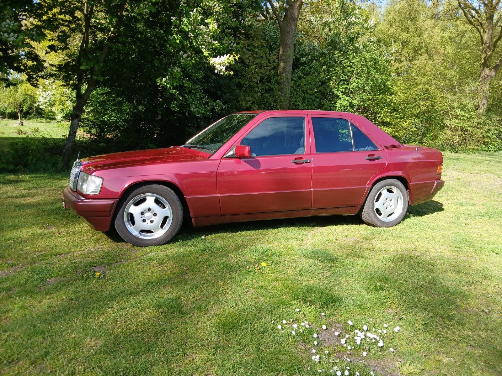 Mercedes 190e 2.6 1992, Auto's, Automaat, Zwart, 160 pk, Bedrijf