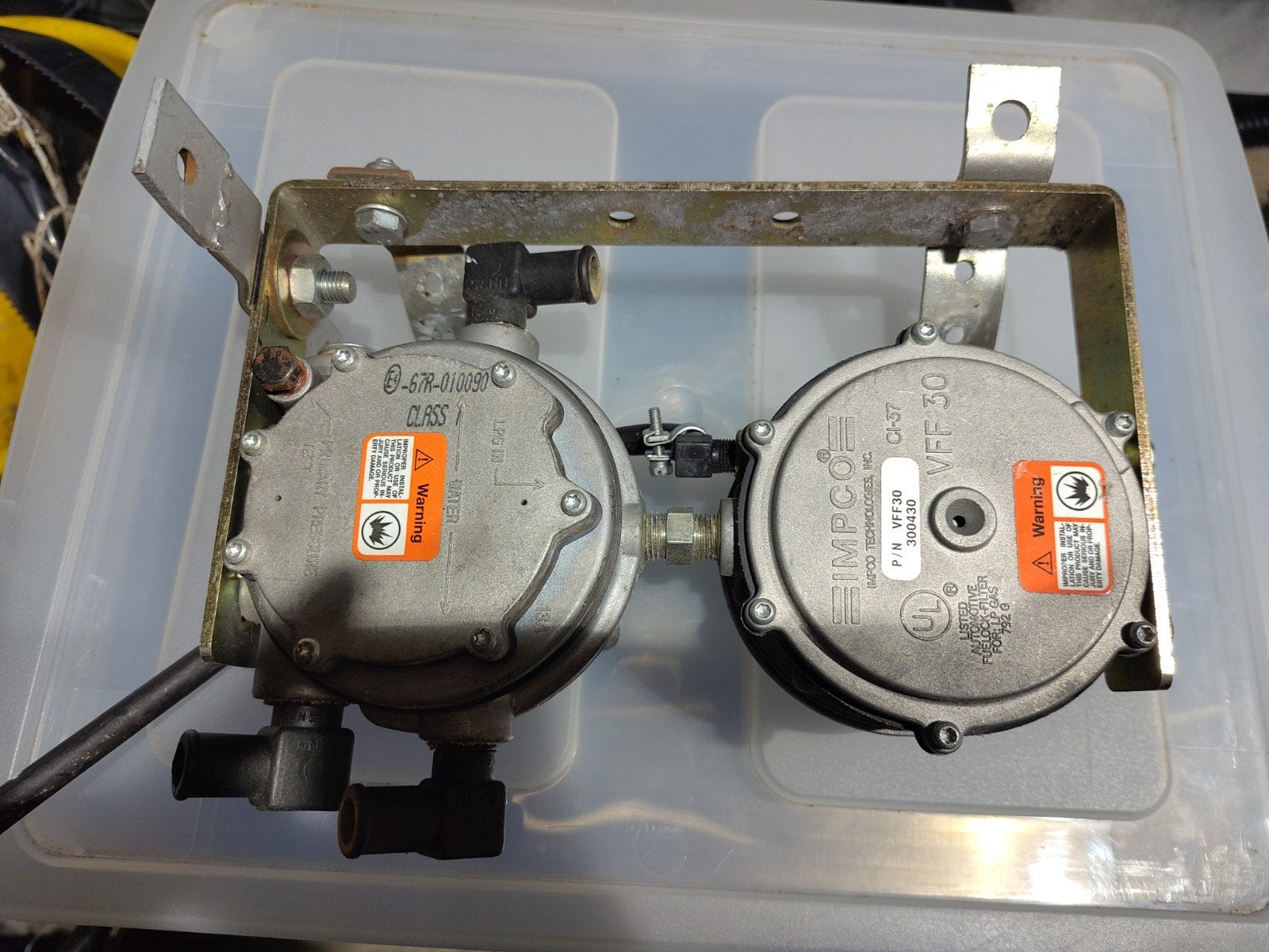 LPG Verdamper Impco Cobra VFF30 - Gebruikt, Ophalen of Verzenden, Gebruikt, Universele onderdelen