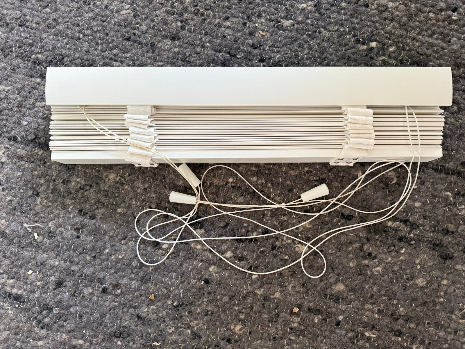 Houten jaloezieën 650x920mm - Basswood White, Huis en Inrichting, Stoffering | Gordijnen en Lamellen, Jaloezie, Overige merken