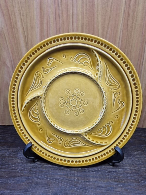 Vintage Frans fondue,  BBQ bord, 6 beschikbaar, ., Ophalen of Verzenden, Zo goed als nieuw, ,