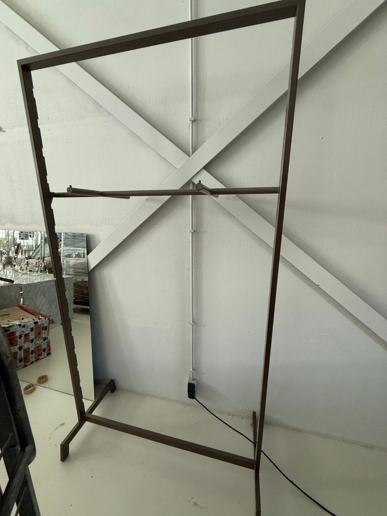 Groot metalen kledingrek / kledingstandaard – 240 cm hoog, Ophalen, Zo goed als nieuw