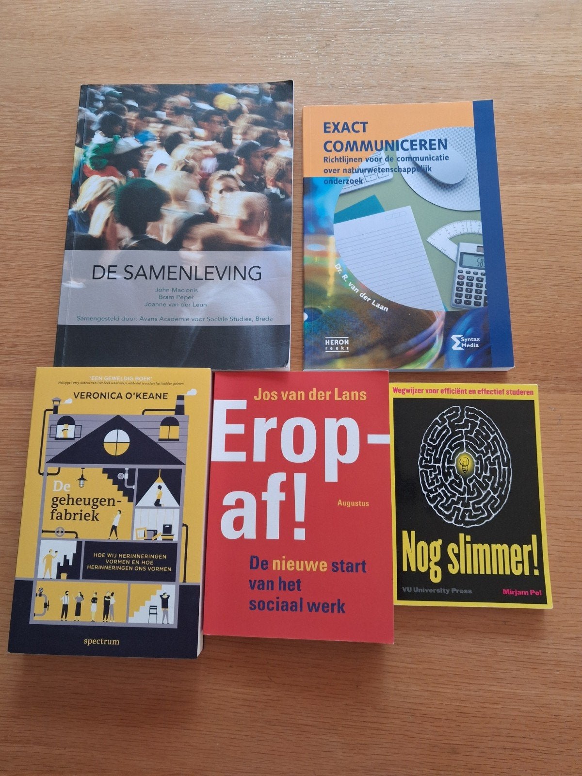 Diverse studieboeken HBO, Ophalen of Verzenden, Zo goed als nieuw, HBO