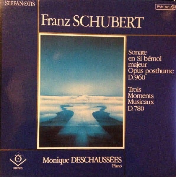 Franz Schubert - Monique Deschaussées – Sonate, Cd's en Dvd's, Vinyl | Klassiek, Kamermuziek, Verzenden, Zo goed als nieuw, 12 inch