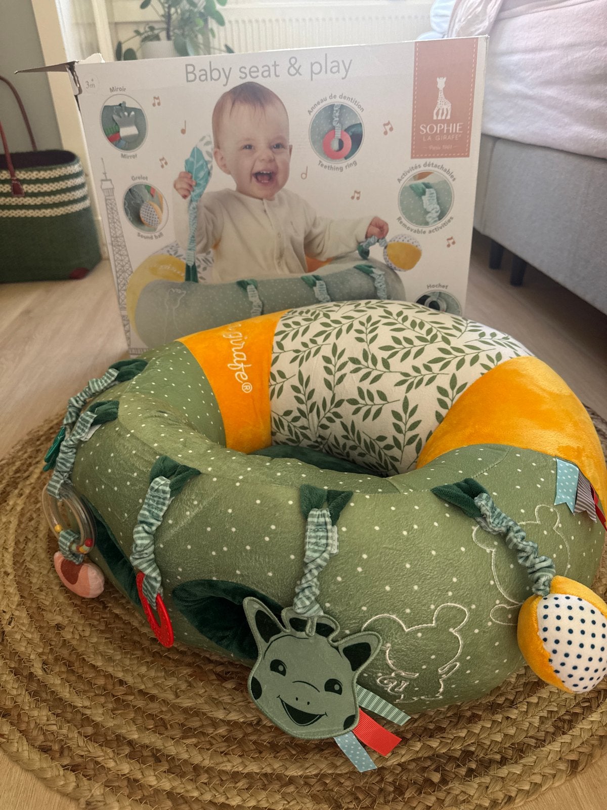 Sophie de Giraf Baby Zitje & Speelmat NIEUW!, Ophalen of Verzenden, Nieuw