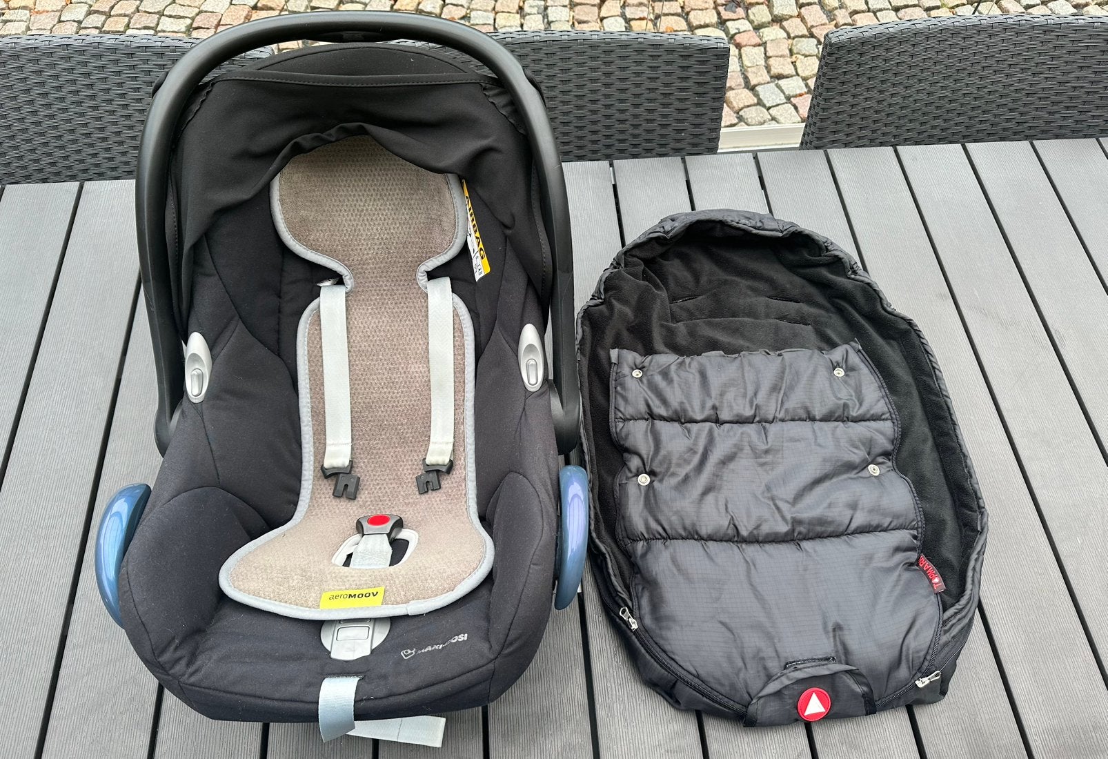Mooie maxi cosi (black raven 2), compleet. In goede staat!, Autogordel of Isofix, Ophalen of Verzenden, Zo goed als nieuw, 0 t/m 13 kg