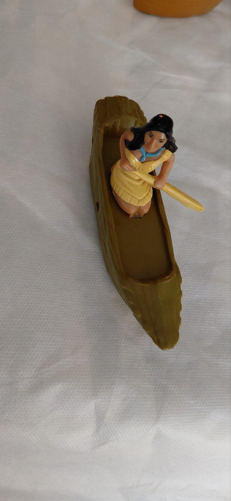 Pocahontas in kano - Disney McDonald's Happy Meal figuur, Ophalen of Verzenden