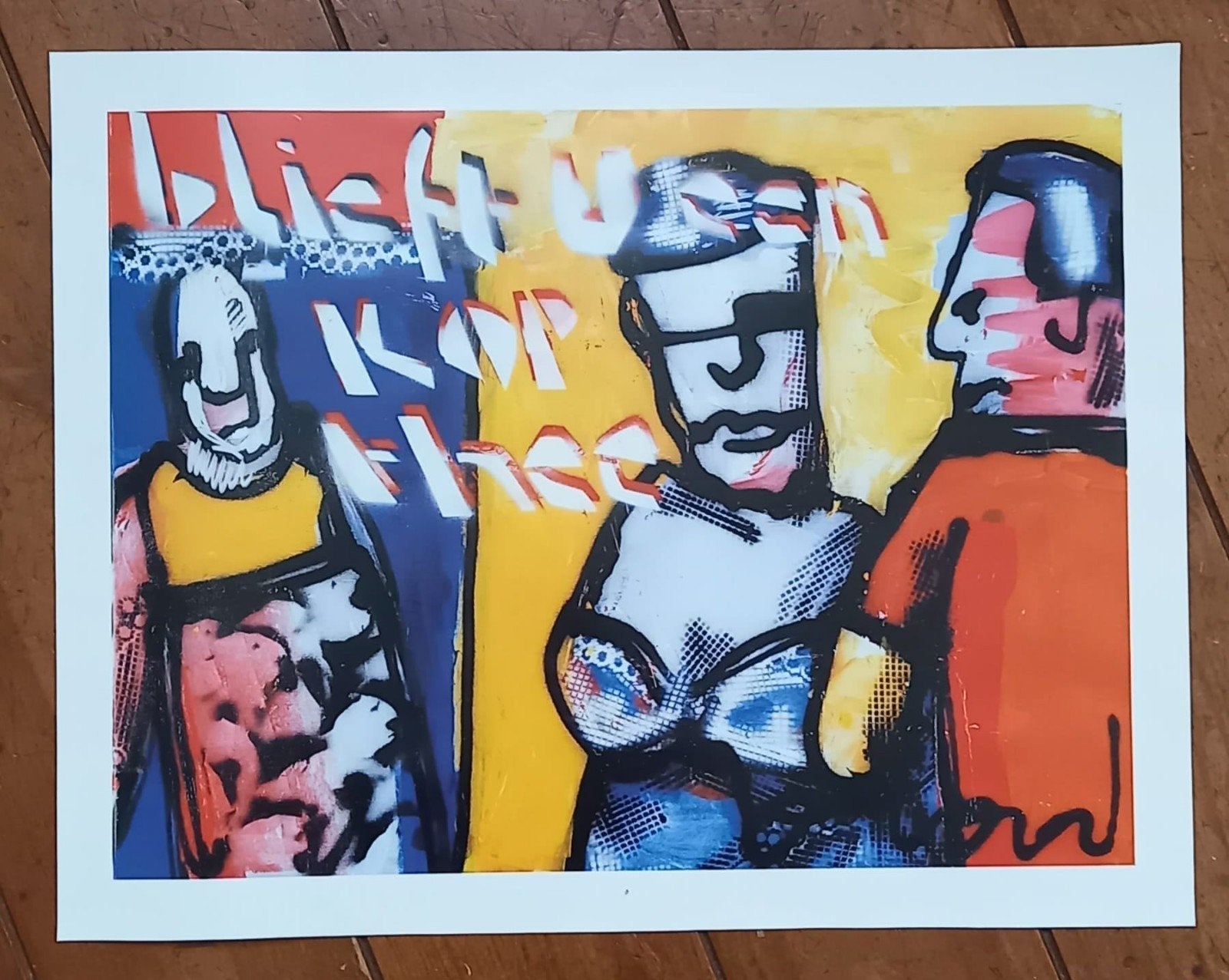 Herman Brood poster - Blieft u een kop thee, Ophalen of Verzenden
