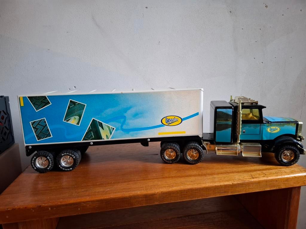 Vintage Nylint Corp. Bandag Semi-Truck - Collector's Item, Gebruikt, Groter dan 1:32, Truck, Ophalen