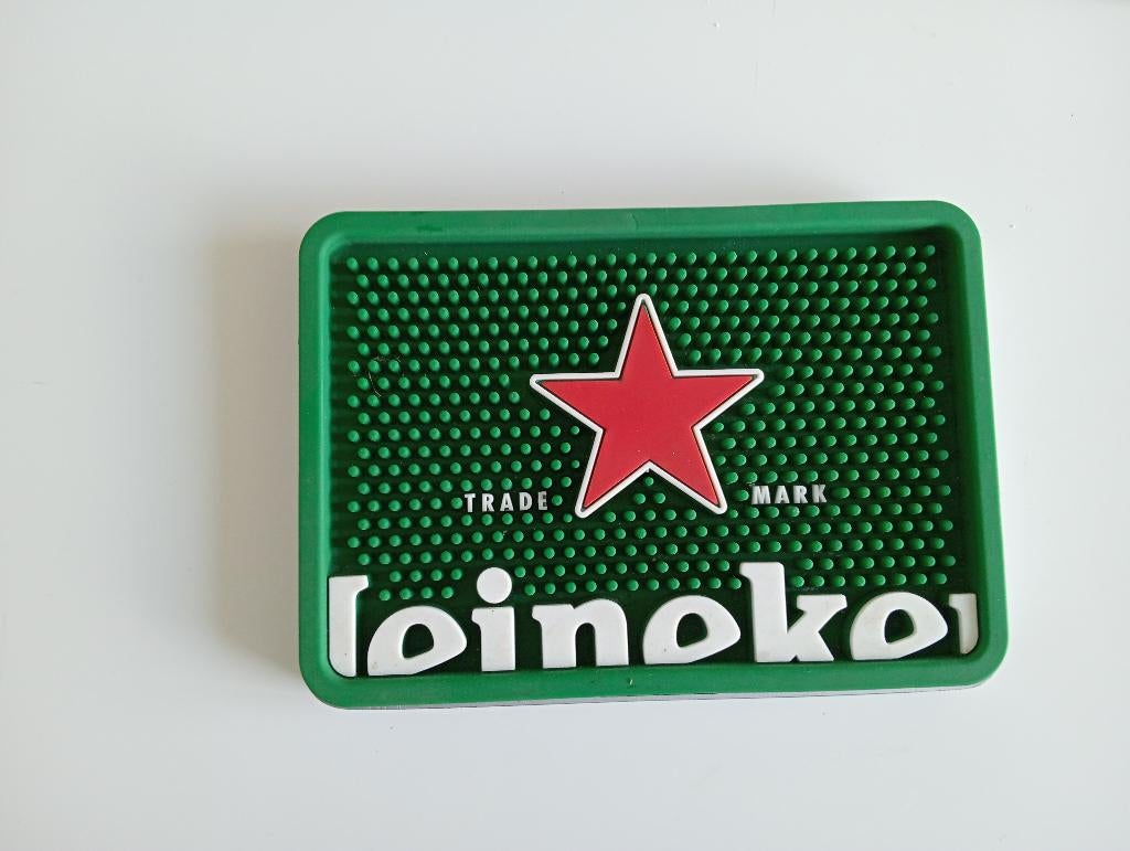 Heineken bier afdruipmatje, Ophalen of Verzenden, Zo goed als nieuw, Overige typen, Heineken